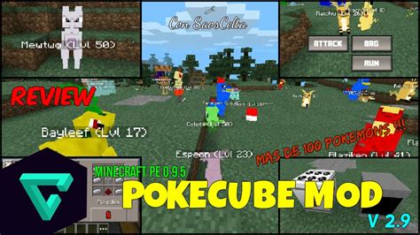 Pokecube Mod V2 9 Minecraft PE 0 9 5 Mas Pokemons Pokedex Etc