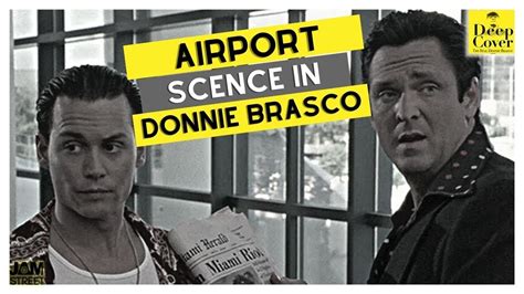 Joe Pistone PUNCHED A Federal Agent Undercover Airport Scene In