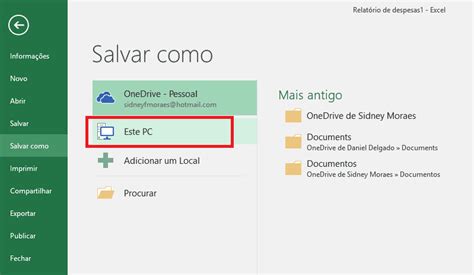 Salvando Seu Arquivo Excel Como Um Modelo Doutores Do Excel 2025