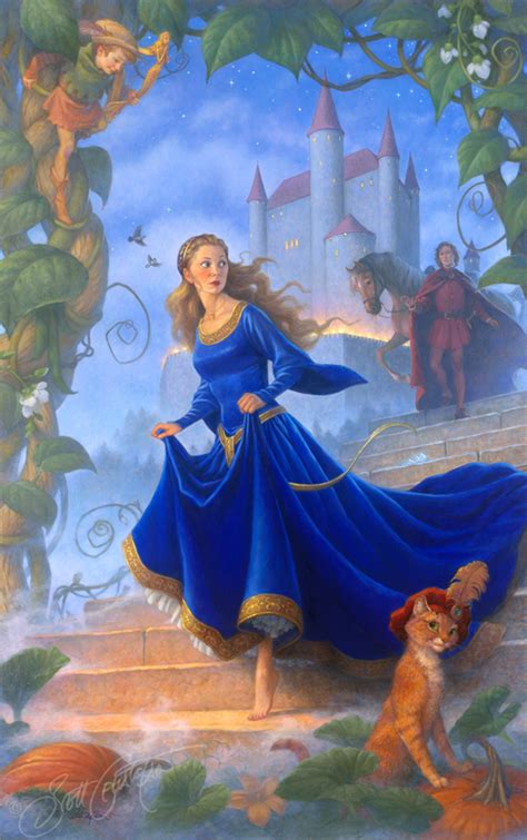 Cinderella And The Sorcerer S Daughter The Art Of Scott Gustafson