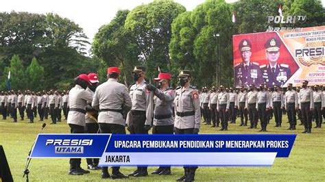 Kalemdiklat Polri Buka Pendidikan Sekolah Inspektur Polisi Angkatan