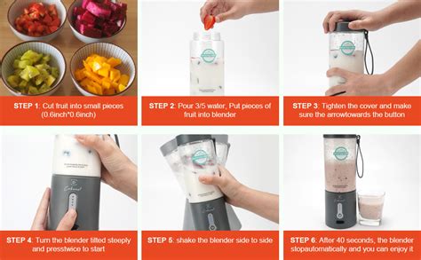 Powerful Portable Blender For Shakes And Smoothies Cokunst Oz Pers