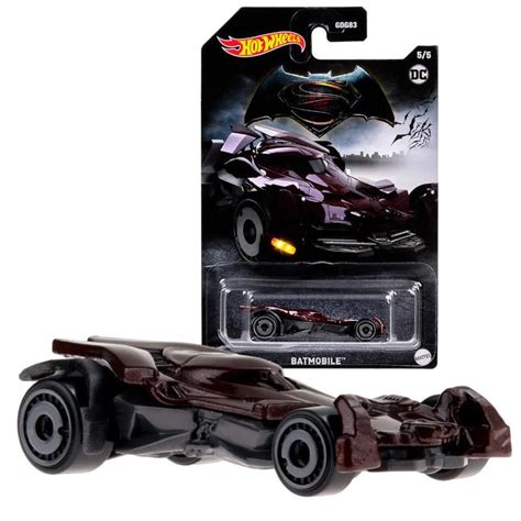 Carrinho Hot Wheels Collector Ve Culo Batm Vel Dc Batmobile Hmv Mattel Carrinho De Brinquedo