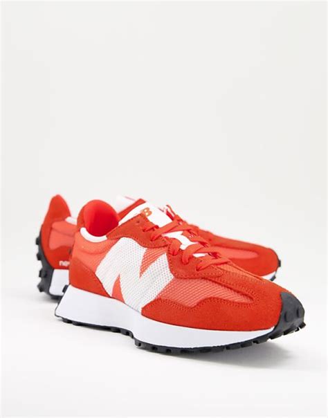 New Balance 327 Sneakers Rosse E Bianche Asos