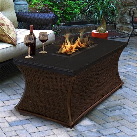 California Outdoor Concepts Mendocino Propane Fire Pit Table | Wayfair