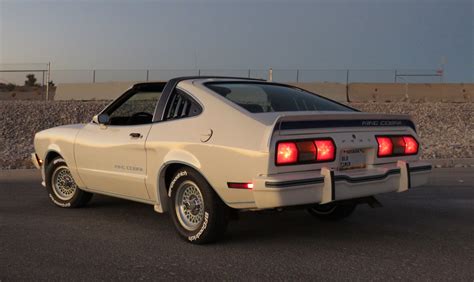 White 1978 Ford Mustang Ii King Cobra Hatchback