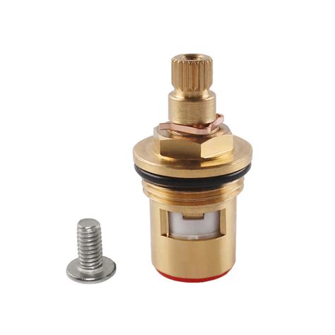 Brass Ceramic Cartridge G1 2 Tap Ceramic Stem Cartridges Replacement For Hot Cold Water Faucet