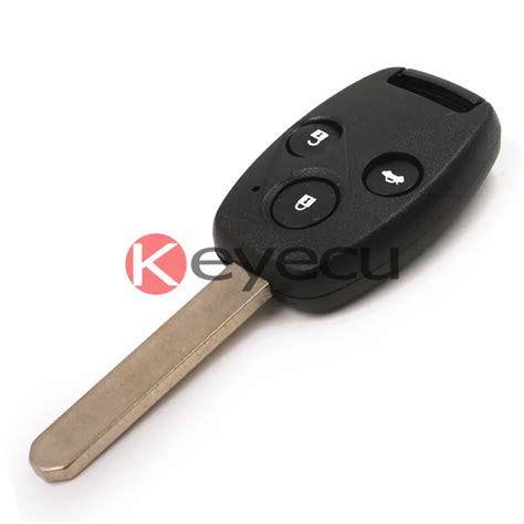 Keyecu New Remote Key Fob Button Mhz Id Chip For Honda