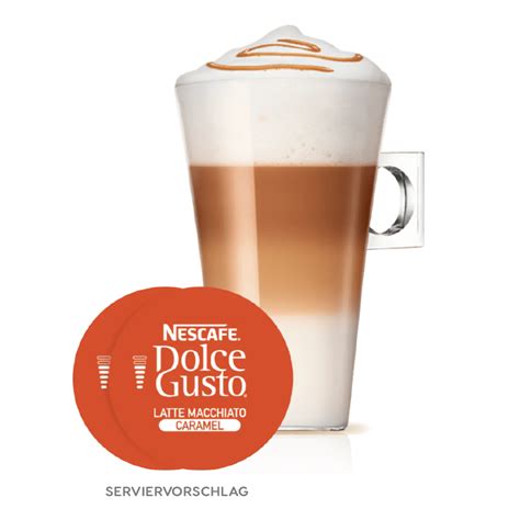 Latte Macchiato Caramel Kapseln NESCAFÉ Dolce Gusto