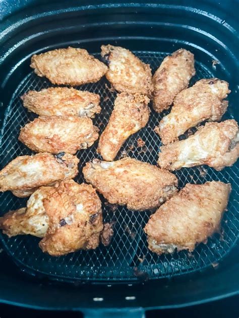 30 Minute Keto Air Fryer Chicken Wings Kicking Carbs