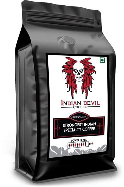 Indian Devil Strongest Indian Specialty Coffee Roast And Ground Coffee