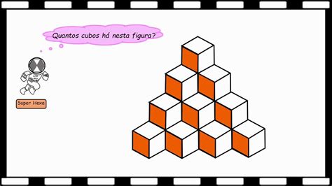 Cubo Quantos cubos há nesta figura YouTube