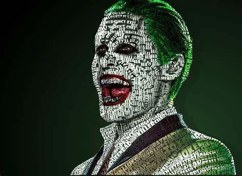 Typography Art Joker