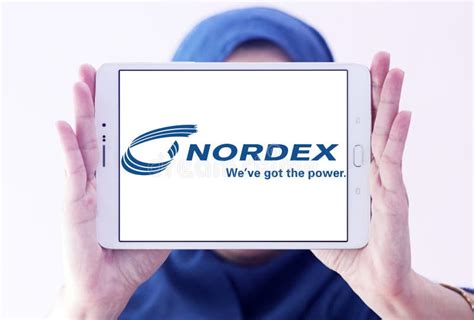 Nordex Wind Turbines Company Logo Editorial Stock Photo - Image of ...