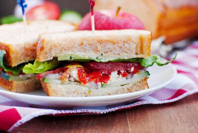 Copycat Panera Mediterranean Veggie Sandwich Iowa Girl Eats