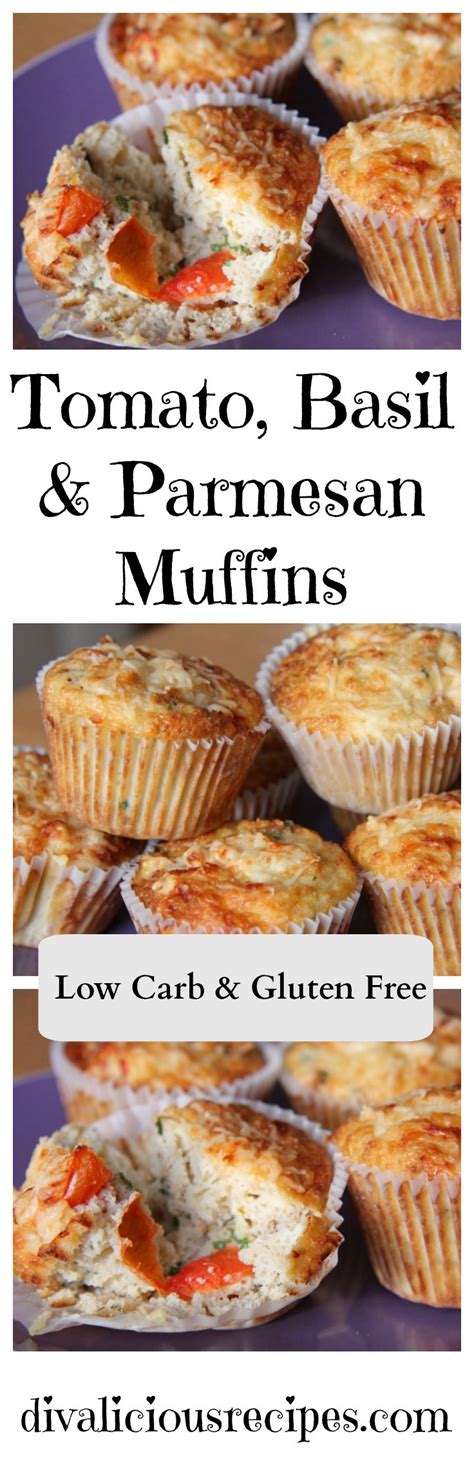 Tomato Basil Parmesan Muffins Divalicious Recipes Recipe