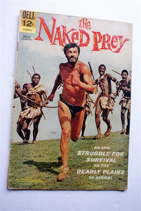 The Naked Prey Cornel Wilde Adventure Movie Comic Antique