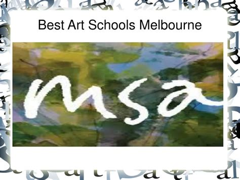 PPT - Best Art Schools Melbourne PowerPoint Presentation, free download ...