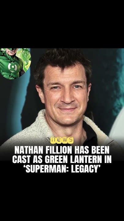 Nathan Fillion Officially Cast As Guygardnergreen Lantern In Superman