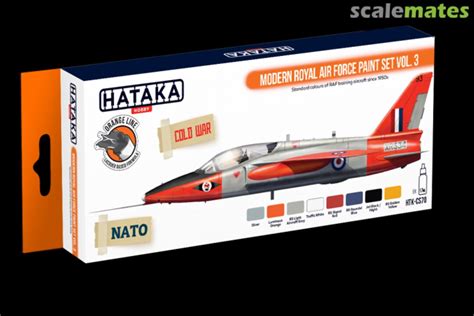 Modern Royal Air Force Paint Set Vol 3 HTK CS70 HTK CS70 Acrylic