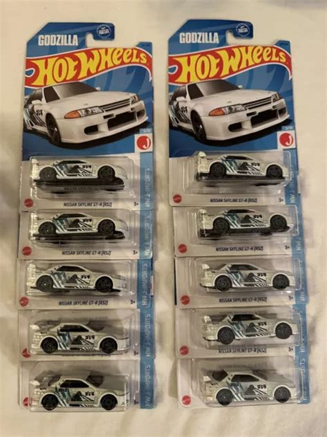 2023 HOT WHEELS Nissan Skyline GT R R32 GODZILLA HW J Imports LOTTO DI 10 Mint EUR 87 80