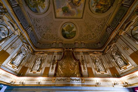 Naples Italy August 17 2021 Lavish Interior Of The Royal Palace Of