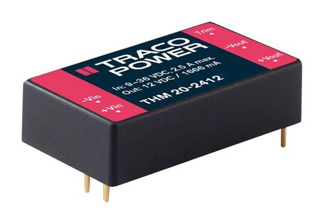 Thm Traco Power Isolated Through Hole Dc Dc Converter