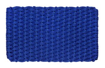 Blue Basket Weave - Cape Cod Doormats