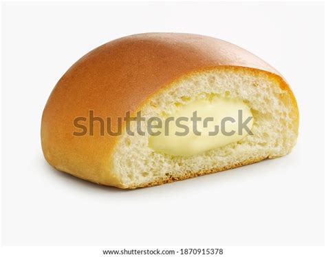 Custard Cake Salted Egg Isolated On Stock Photo 1870915378 | Shutterstock