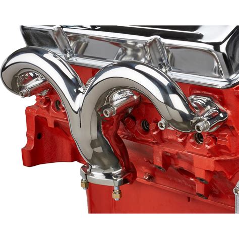 Tru Ram® Sbc Exhaust Manifolds Polished Stainless