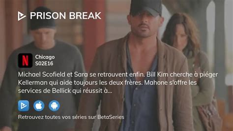 Regarder Prison Break Saison Pisode Streaming Complet