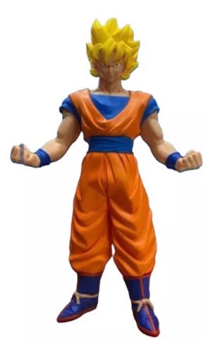 Boneco Dragon Ball Goku Cabelo Loiro Cm Super Saiyajin Parcelamento