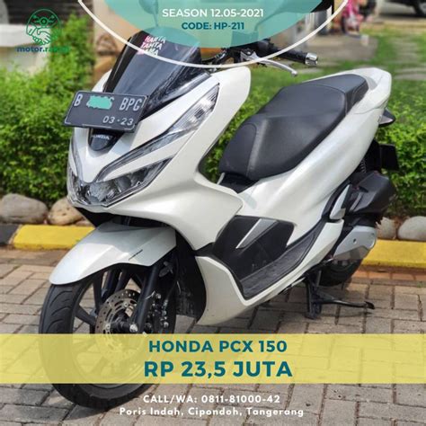 Jual Motor Bekas Honda PCX 150 2018 Putih By Motor Rakjat Shopee