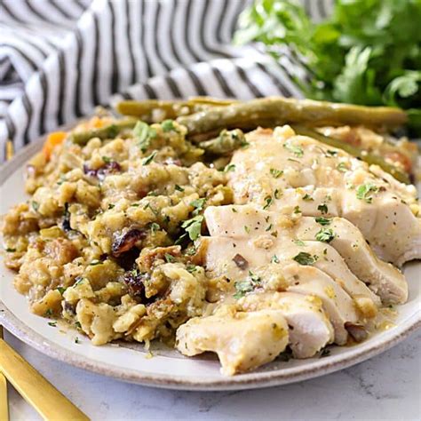 Crock Pot Chicken And Stuffing Easy Recipe Suburban Simplicity