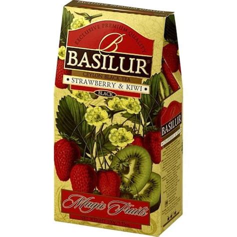 Herbata Basilur Magic Fruits Strawberry Kiwi G Czarna Z