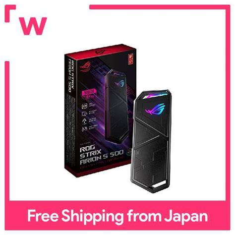 Asus 500gb External Ssd Ec Limited Model Ssd Rog Strix Arion S500 Lazada