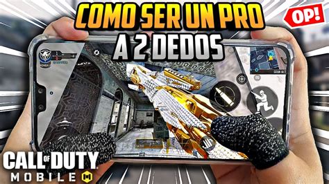 EL MEJOR HUD PARA SER UN PRO A 2 DEDOS EN CALL OF DUTY MOBILE CUSTOM