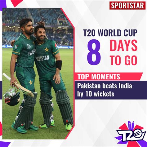 T20 World Cup 8 Days To Go Top Moments Pakistan Beats India By 10