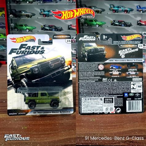 Jual Hot Wheels Premium Fast Furious Mercedes Benz G Class Furious Off Road Japan Sticker