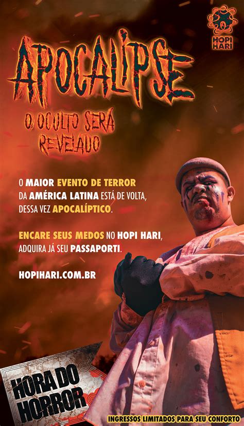 Campanha Hora Do Horror Hopi Hari On Behance