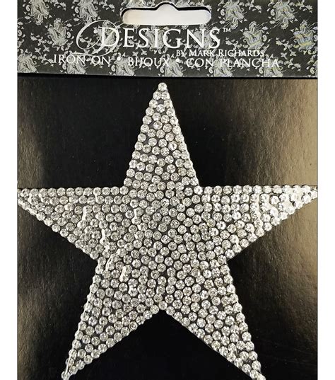 Rhinestone Star Iron On Joann