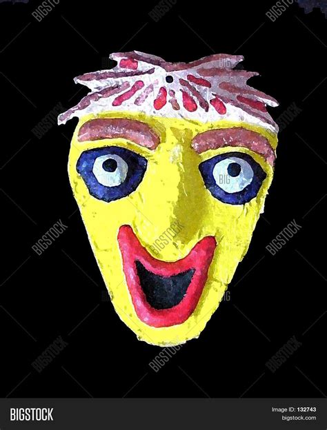 Happy Face Mask Image & Photo (Free Trial) | Bigstock