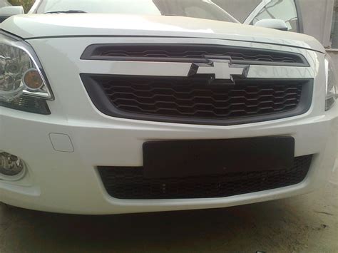 Решетка на радиатор — Chevrolet Cobalt (2G), 1,5 л, 2013 года ...