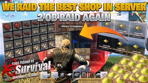 We Raid The Best Shop On The Server Sulfur Shop And 2 Ob Raid Defense