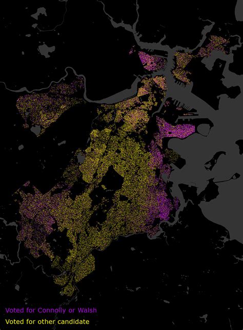 The Boston Mayoral Preliminary Election Results In a Series of Maps