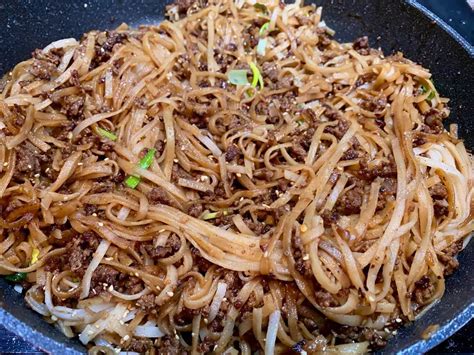 Easy Mongolian Ground Beef Noodles Doris Pickrell Copy Me That