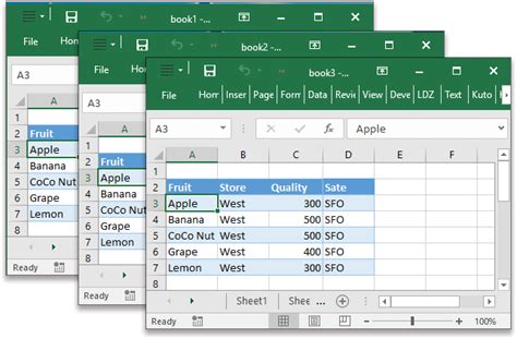 Combine Excel Worksheets