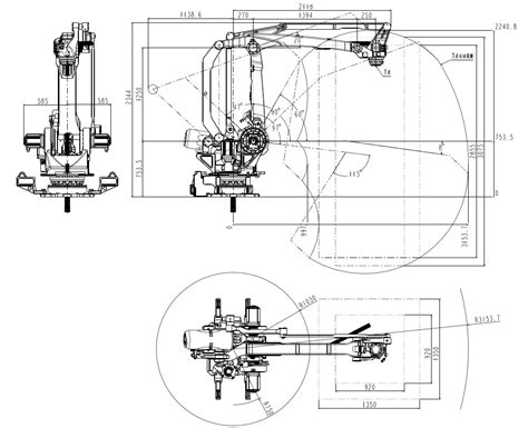 180kg Payload 3153mm Reaching Distance Palletizing Robot - EVS TECH CO ...