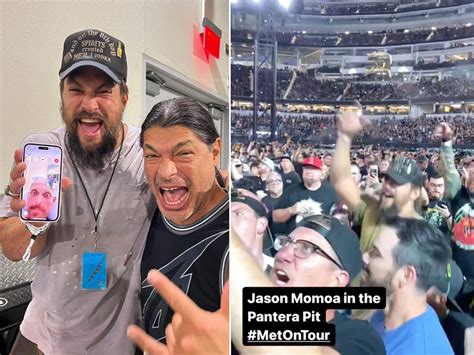 Watch Actor Jason Momoa Moshing At Metallica Gig