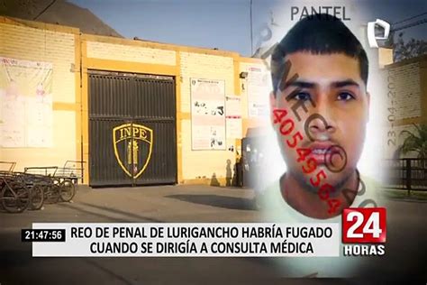 Denuncian Que Un Reo Del Penal De Lurigancho Habría Fugado Vídeo